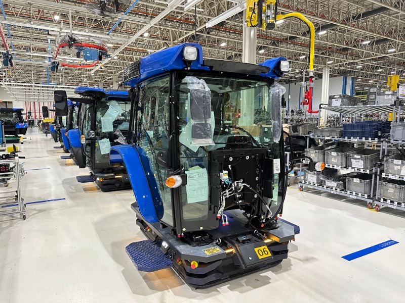 Mars Carriers on Cab Assembly