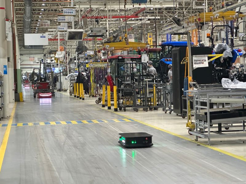 Driving Autonomously on the Shop Floor